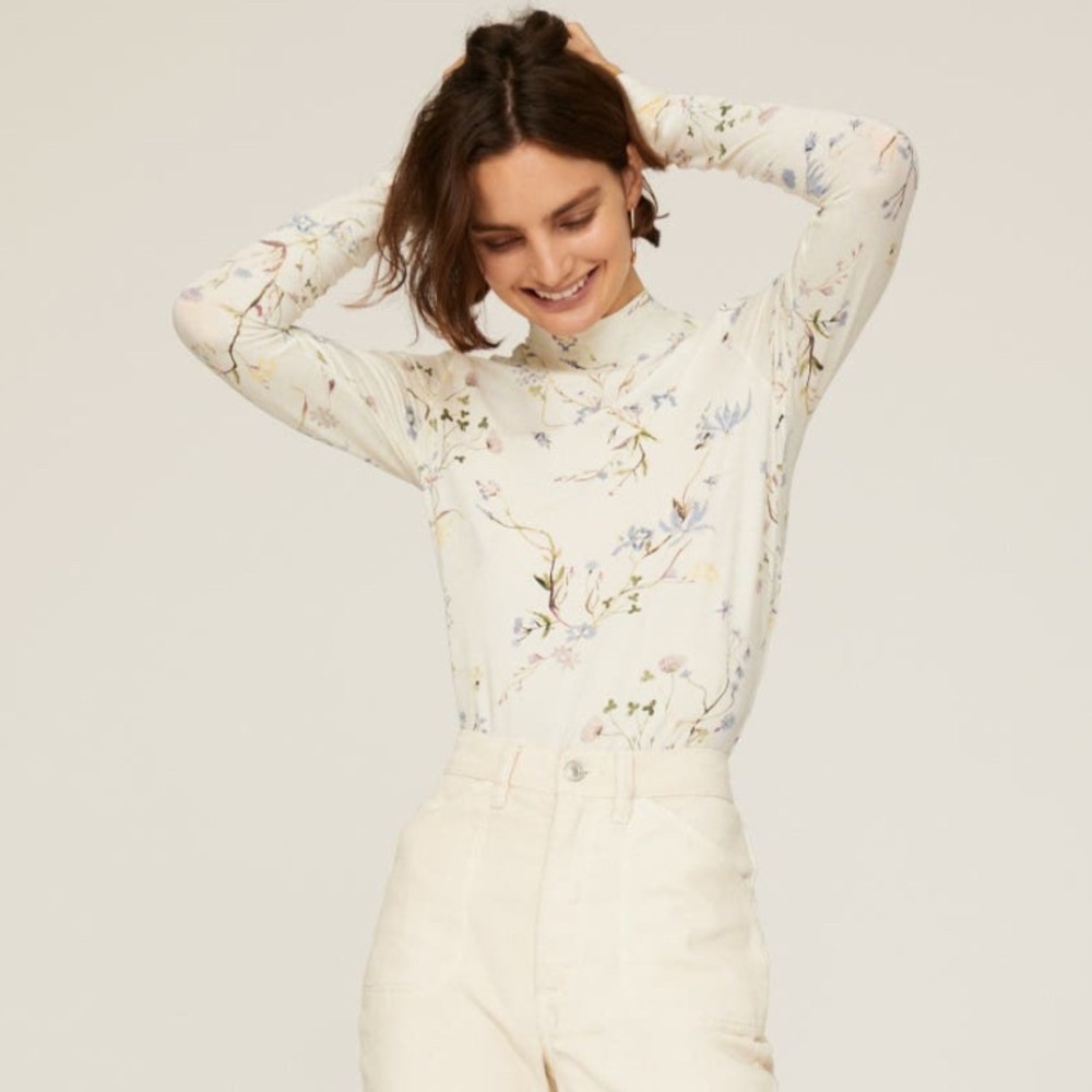 Scotch & Soda Floral Print Top